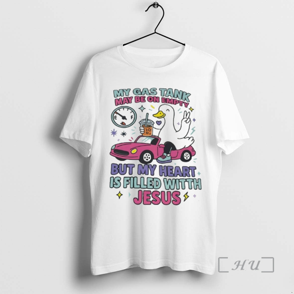 Officials Duck My Has Tank May Be On Empty But My Heart Is Filled With - T-Shirt, Sweatshirt, Hoodie