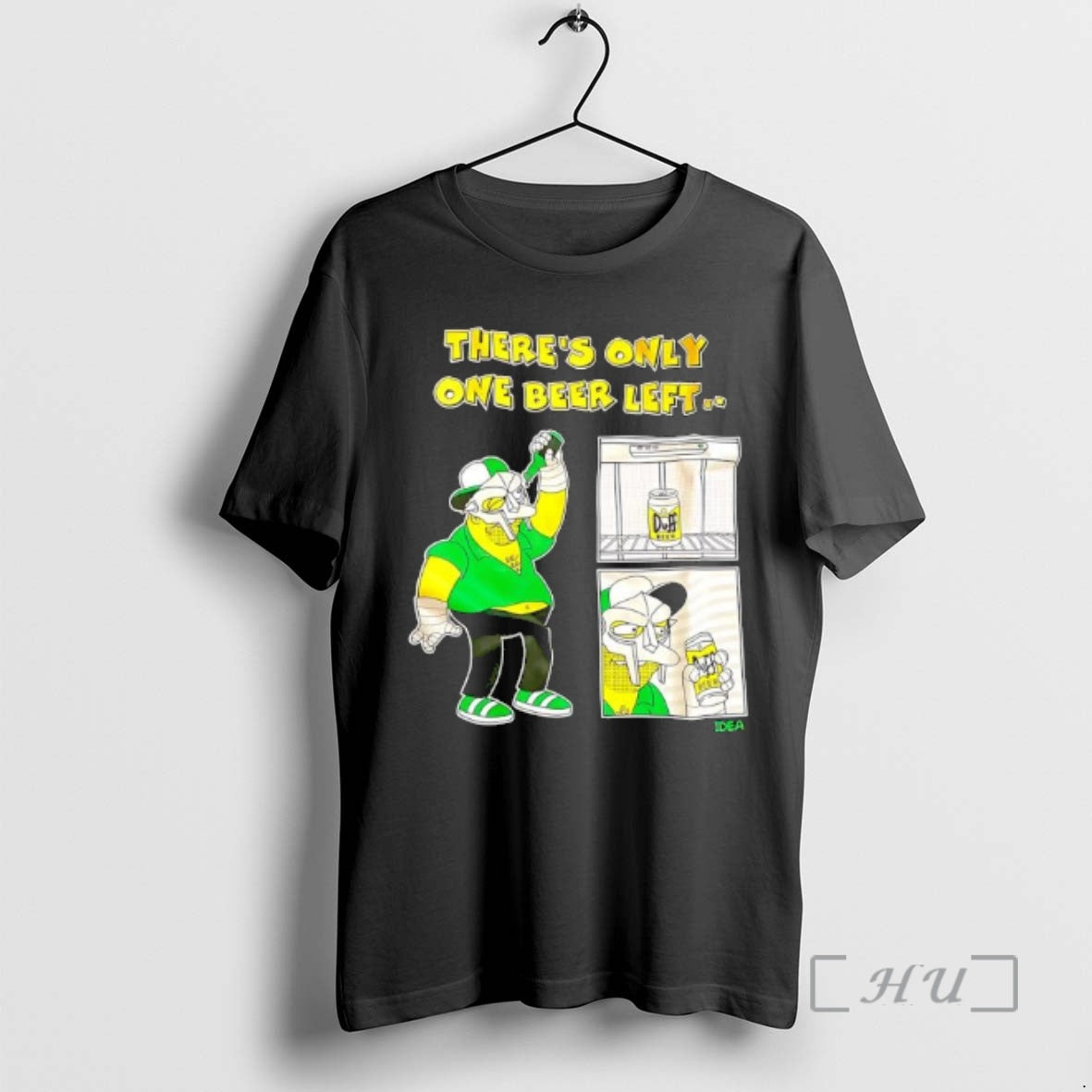 Officials Duff Beer The Simpsons Theres Only One Beer Left - T-Shirt, Sweatshirt, Hoodie