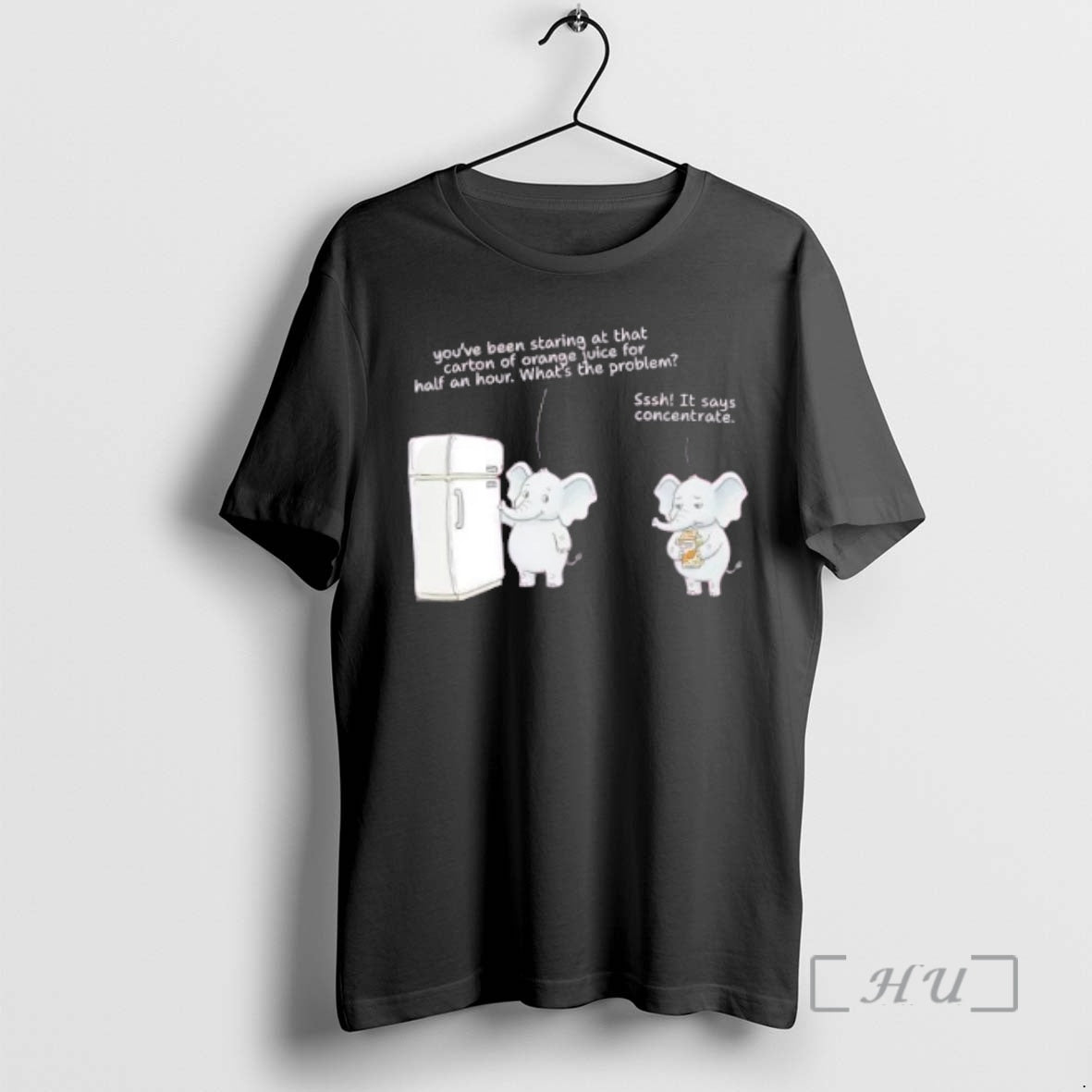 Officials Elephant Concentrate Funny Juice Pun - T-Shirt, Sweatshirt, Hoodie