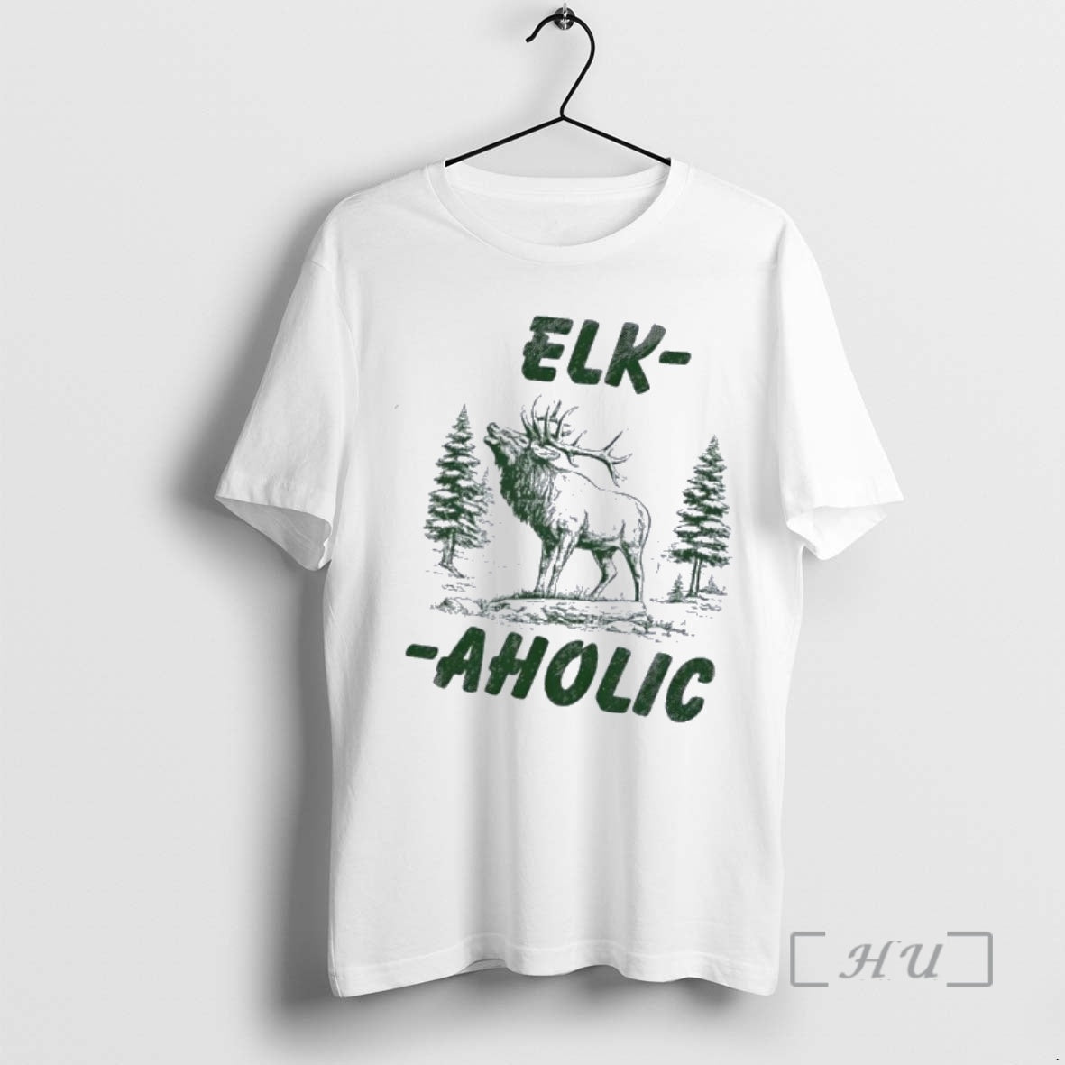 Officials Elk Aholic Vintage - T-Shirt, Sweatshirt, Hoodie
