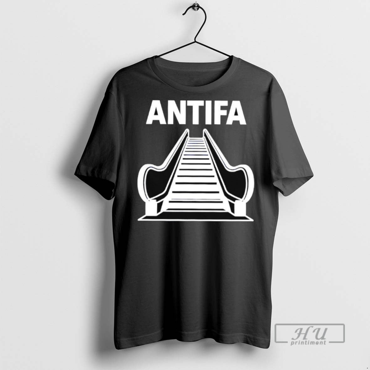 Officials Escalator Antifa T Shirts Unisex T-shirt, Sweatshirt, Hoodie, Long Sleeve Tee - T-Shirt, Sweatshirt, Hoodie