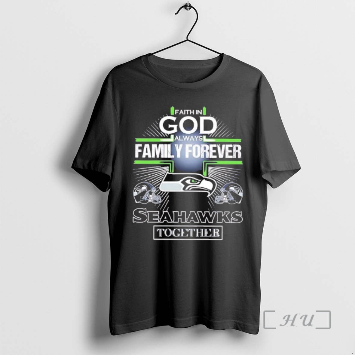 Officials Faith In God Family Forever Seahawks Together - T-Shirt, Sweatshirt, Hoodie