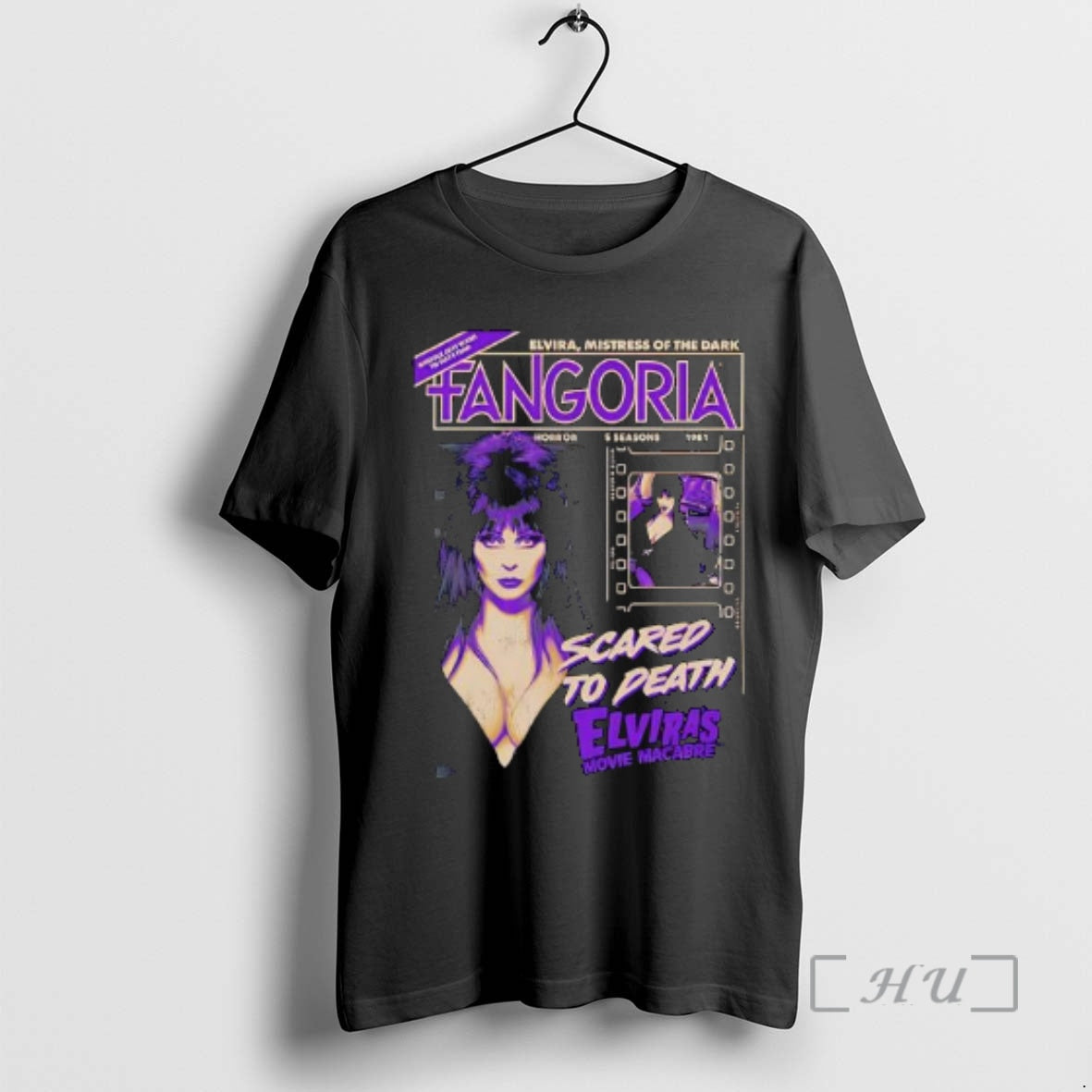 Officials Fangoria Elviras Movie Macabre Mistress Of The Dark - T-Shirt, Sweatshirt, Hoodie