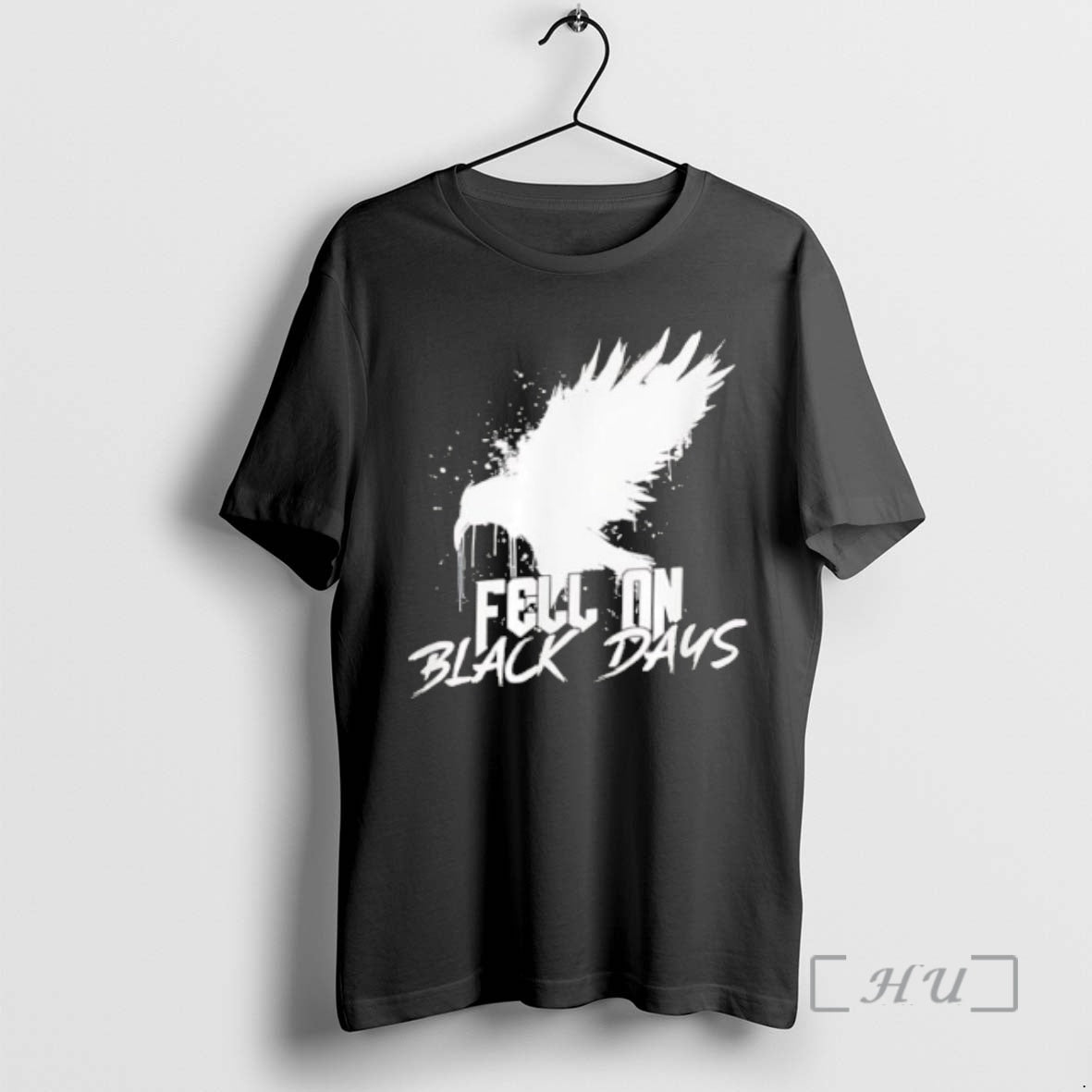Officials Fell On Black Days Raven - T-Shirt, Sweatshirt, Hoodie