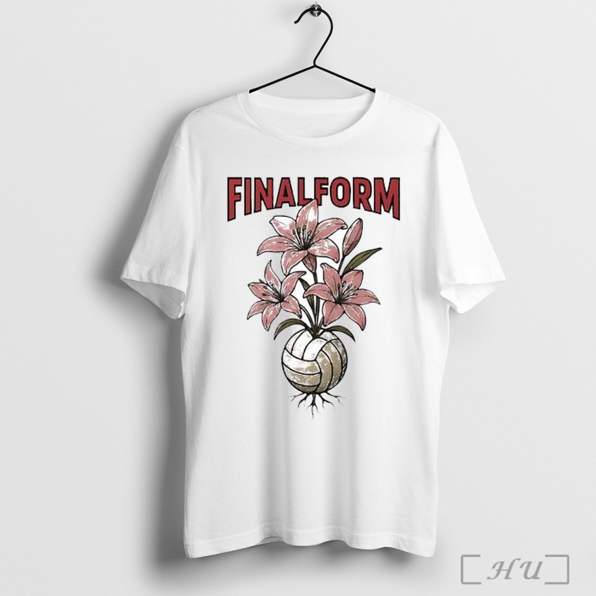Officials Final Form Volleyball Rooted Flower Graphic T Shirt Unisex T-shirt, Sweatshirt, Hoodie, Long Sleeve Tee - T-Shirt, Sweatshirt, Hoodie