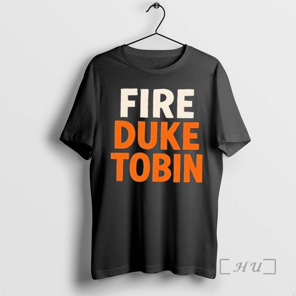 Officials Fire Duke Tobin Text Simple - T-Shirt, Sweatshirt, Hoodie