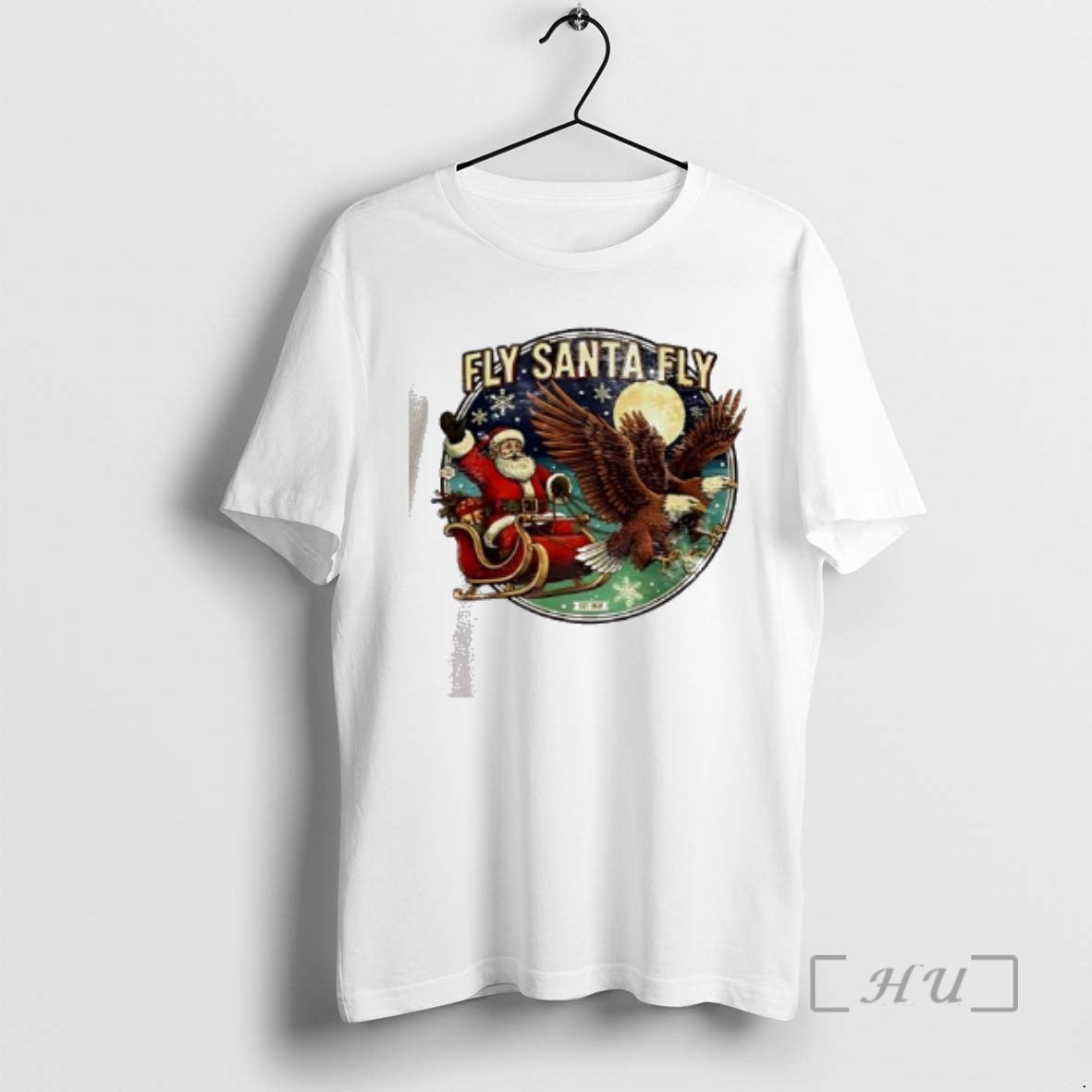 Officials Fly Santa Fly Vintage - T-Shirt, Sweatshirt, Hoodie