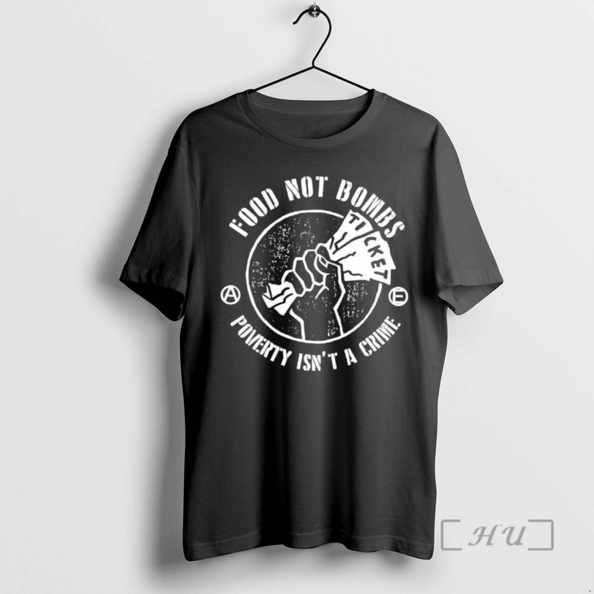 Officials Food Not Bombs Ticket Poverty Isnt A Crime - T-Shirt, Sweatshirt, Hoodie