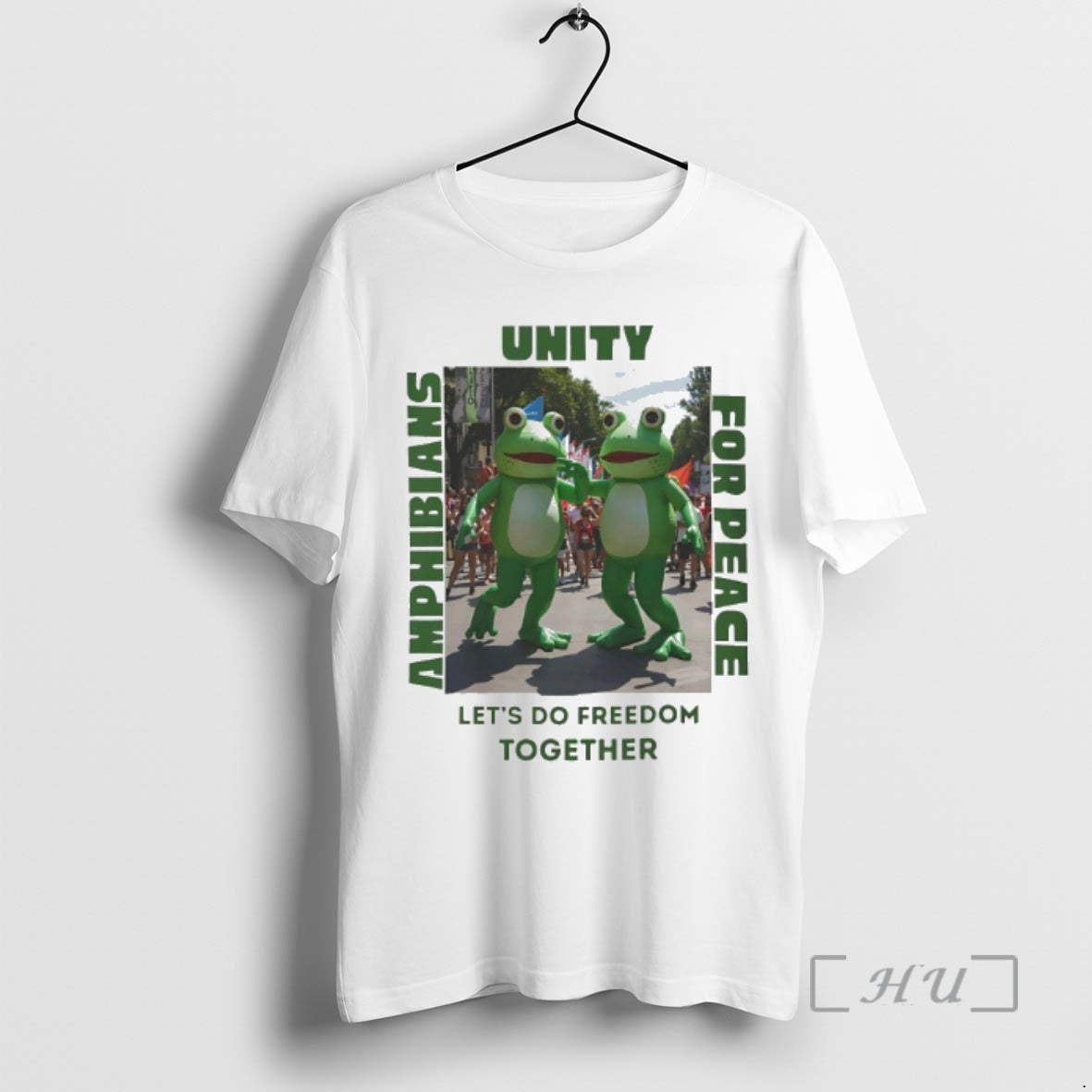 Officials Frog Amphibians Unity For Peace Lets Do Freedom Together - T-Shirt, Sweatshirt, Hoodie