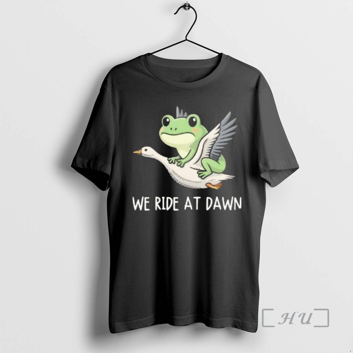 Officials Frog Ride Bird We Ride At Dawn - T-Shirt, Sweatshirt, Hoodie