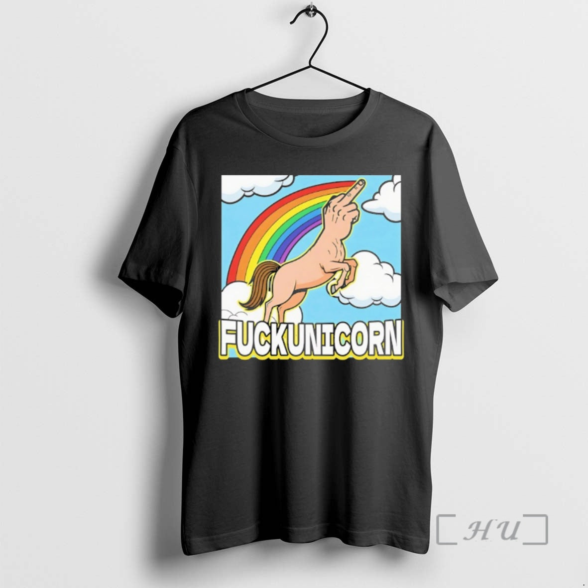 Officials Fuckunicorn Rainbow - T-Shirt, Sweatshirt, Hoodie