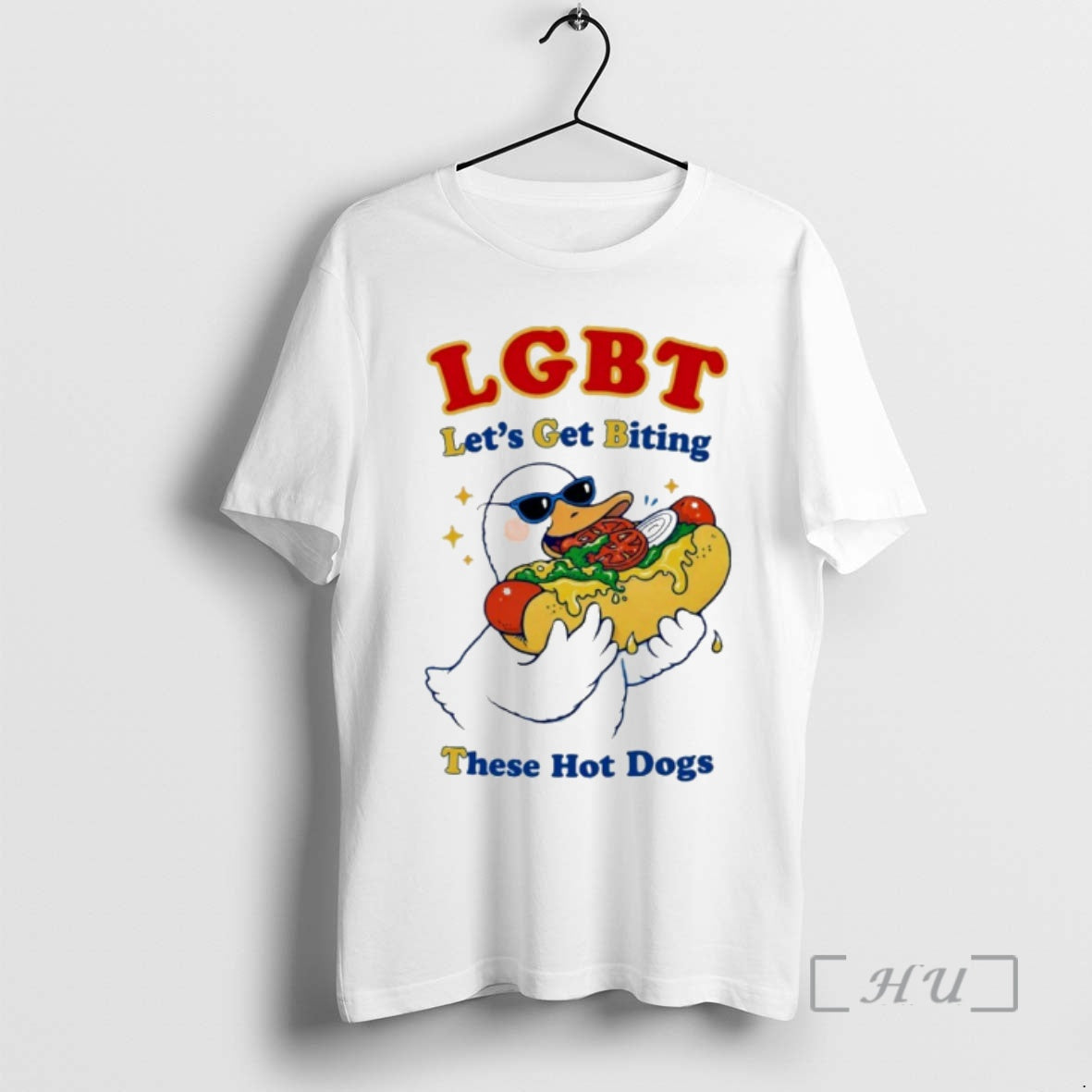 Officials Funny Goose Hot Dog Lgbt Lets Get Biting These Hot Dogs Premium T Shirts Unisex T-shirt, Sweatshirt, Hoodie, Long Sleeve Tee - T-Shirt, Sweatshirt, Hoodie