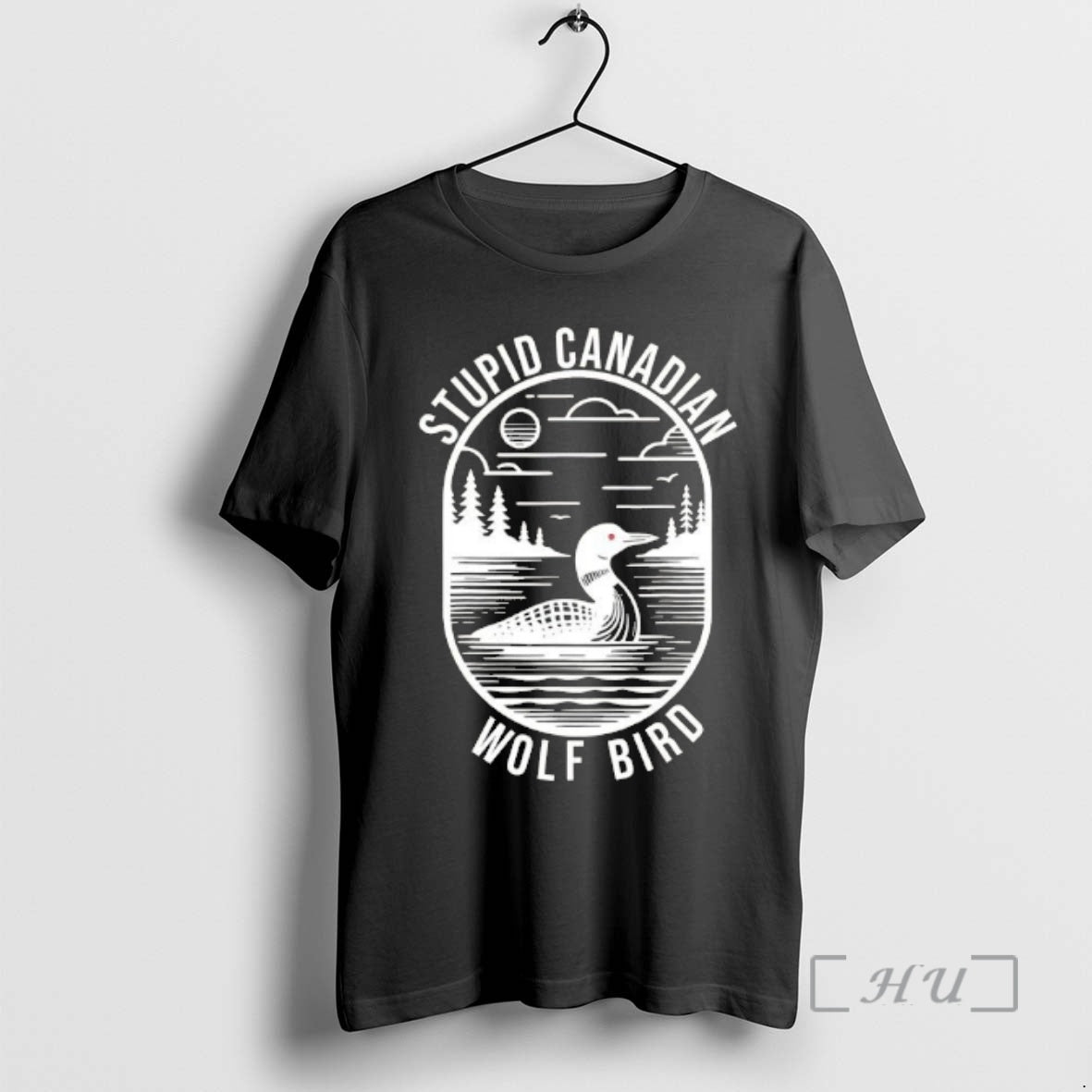 Officials Funny Stupid Canadian Wolf Bird Loon Hockey Wildlife - T-Shirt, Sweatshirt, Hoodie