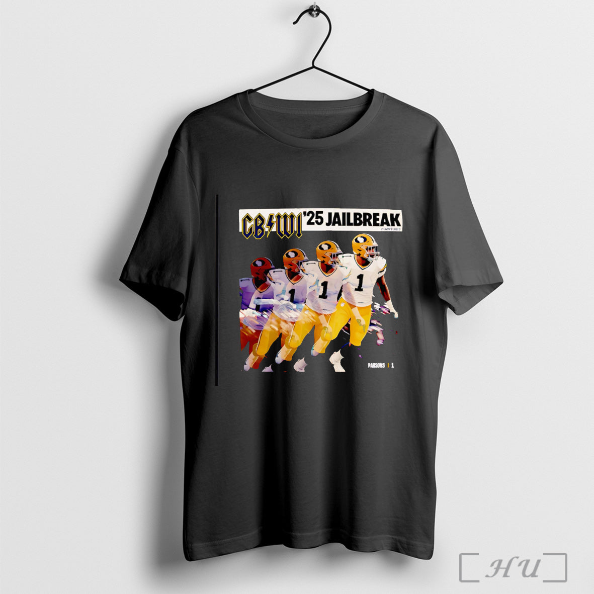 Officials Gb Wi Parsons Jailbreak T Shirt Unisex T-shirt, Sweatshirt, Hoodie, Long Sleeve Tee - T-Shirt, Sweatshirt, Hoodie