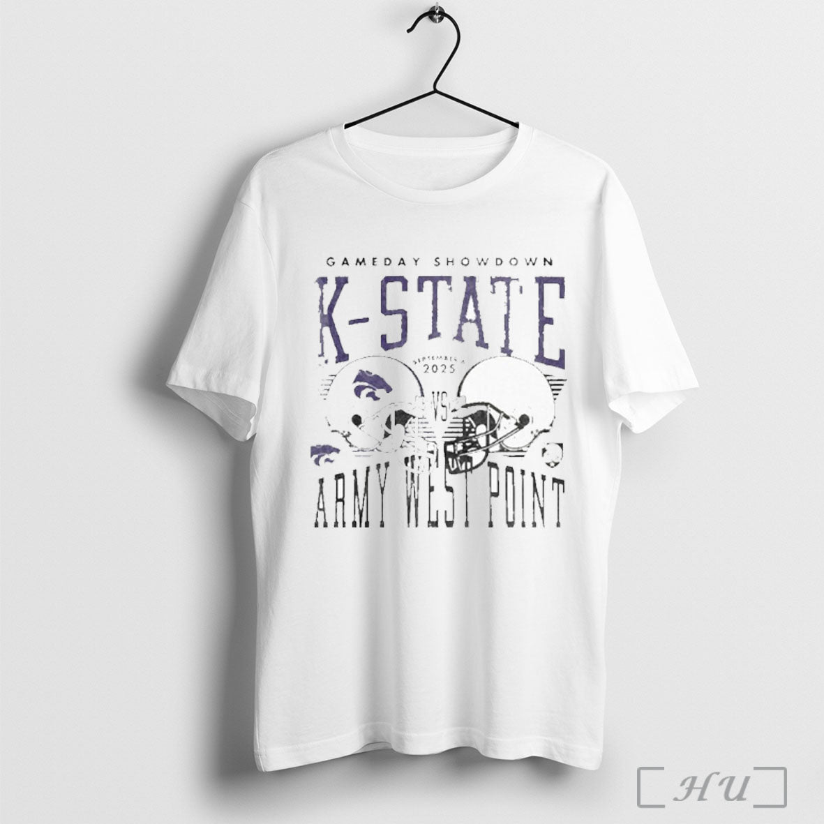 Officials Gameday K State Vs Army West Point September 6 2025 Duel Helmet Unisex T-shirt, Sweatshirt, Hoodie, Long Sleeve Tee - T-Shirt, Sweatshirt, Hoodie