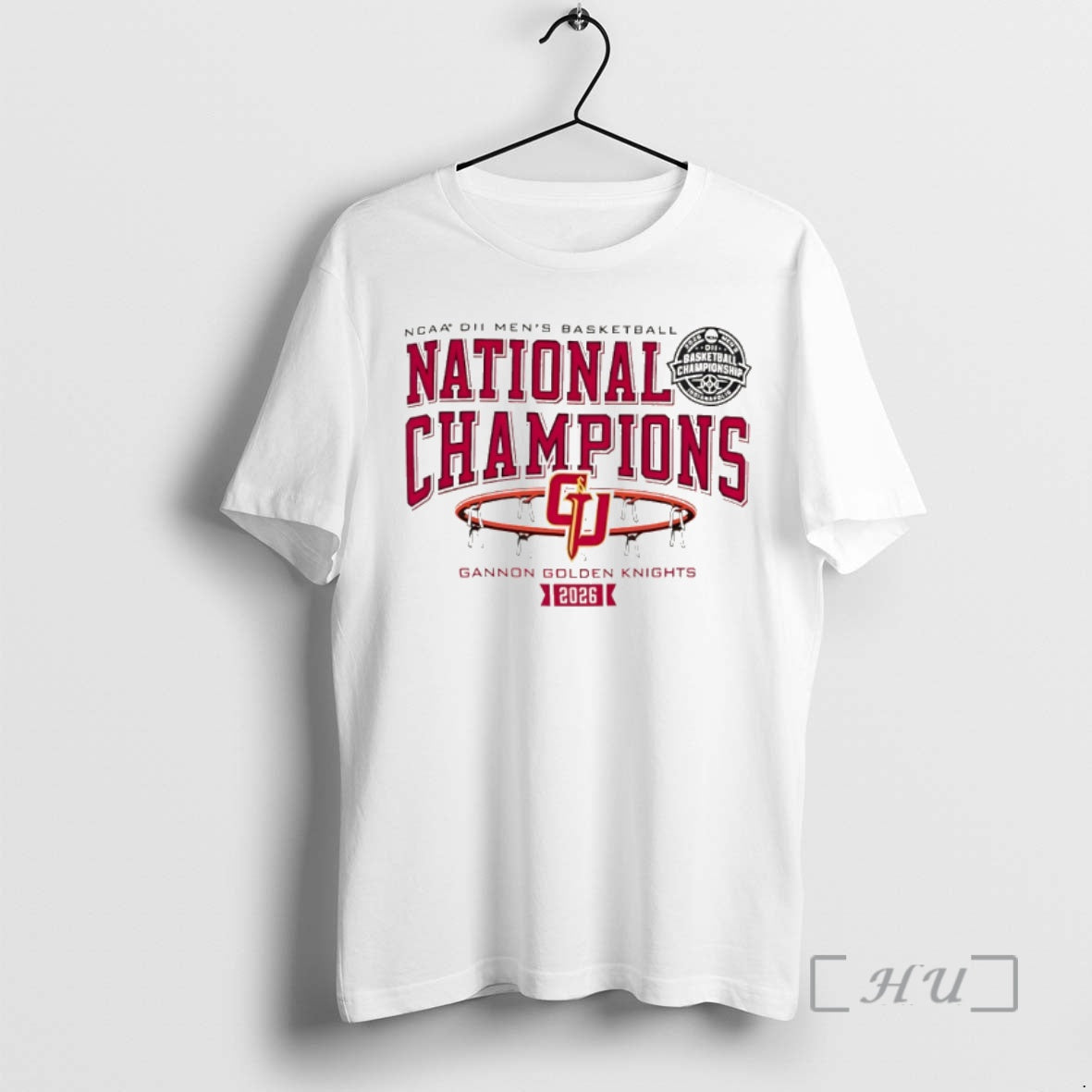 Officials Gannon Golden Knights Ncaa Division Ii Mens Basketball National Champs 2026 Premium T Shirts - T-Shirt, Sweatshirt, Hoodie