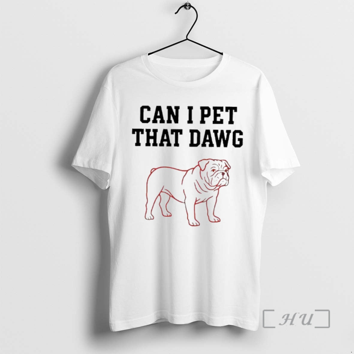 Officials Georgia Bulldogs Can I Pet That Dawg Paint - T-Shirt, Sweatshirt, Hoodie