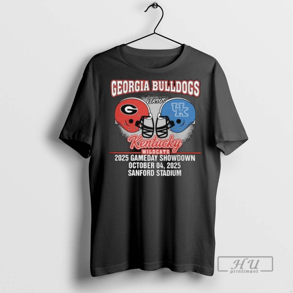 Officials Georgia Bulldogs Vs Kentucky Wildcats Football Gameday Showdown October 4 2025 Sanford Stadium Helmet - T-Shirt, Sweatshirt, Hoodie