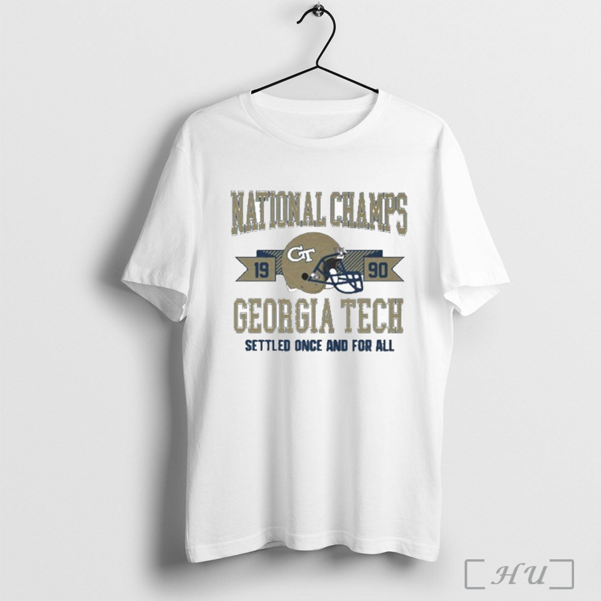 Officials Georgia Tech Football Yellow Jackets 1990 National Champs T Shirt Unisex T-shirt, Sweatshirt, Hoodie, Long Sleeve Tee - T-Shirt, Sweatshirt, Hoodie