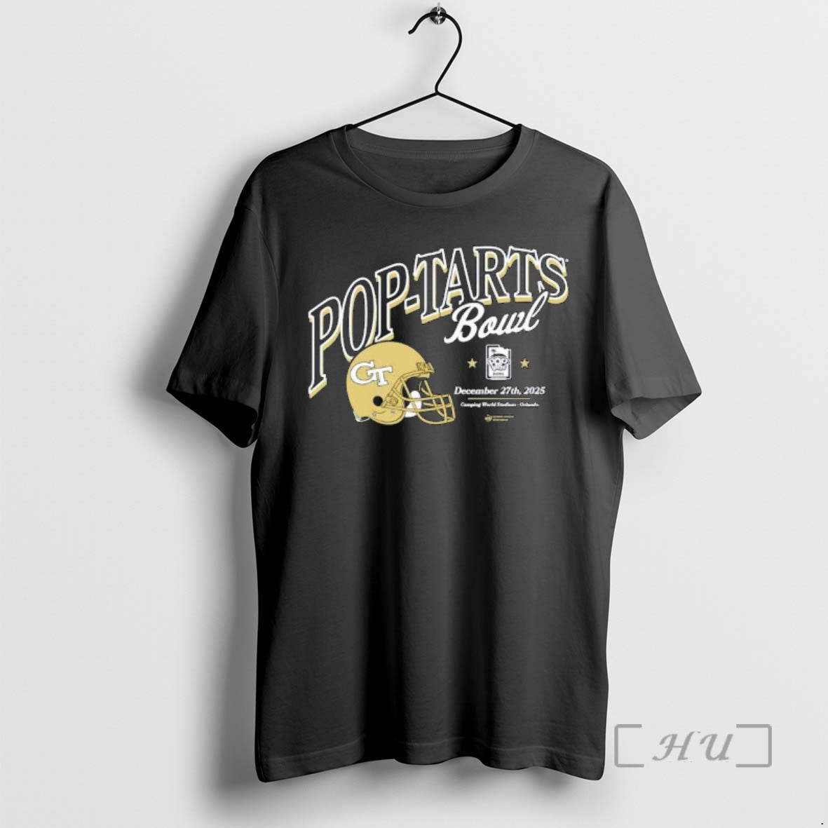 Officials Georgia Tech Yellow Jackets 2025 Pop Tarts Bowl Helmet Ornaments Premium T Shirts Sweater - T-Shirt, Sweatshirt, Hoodie