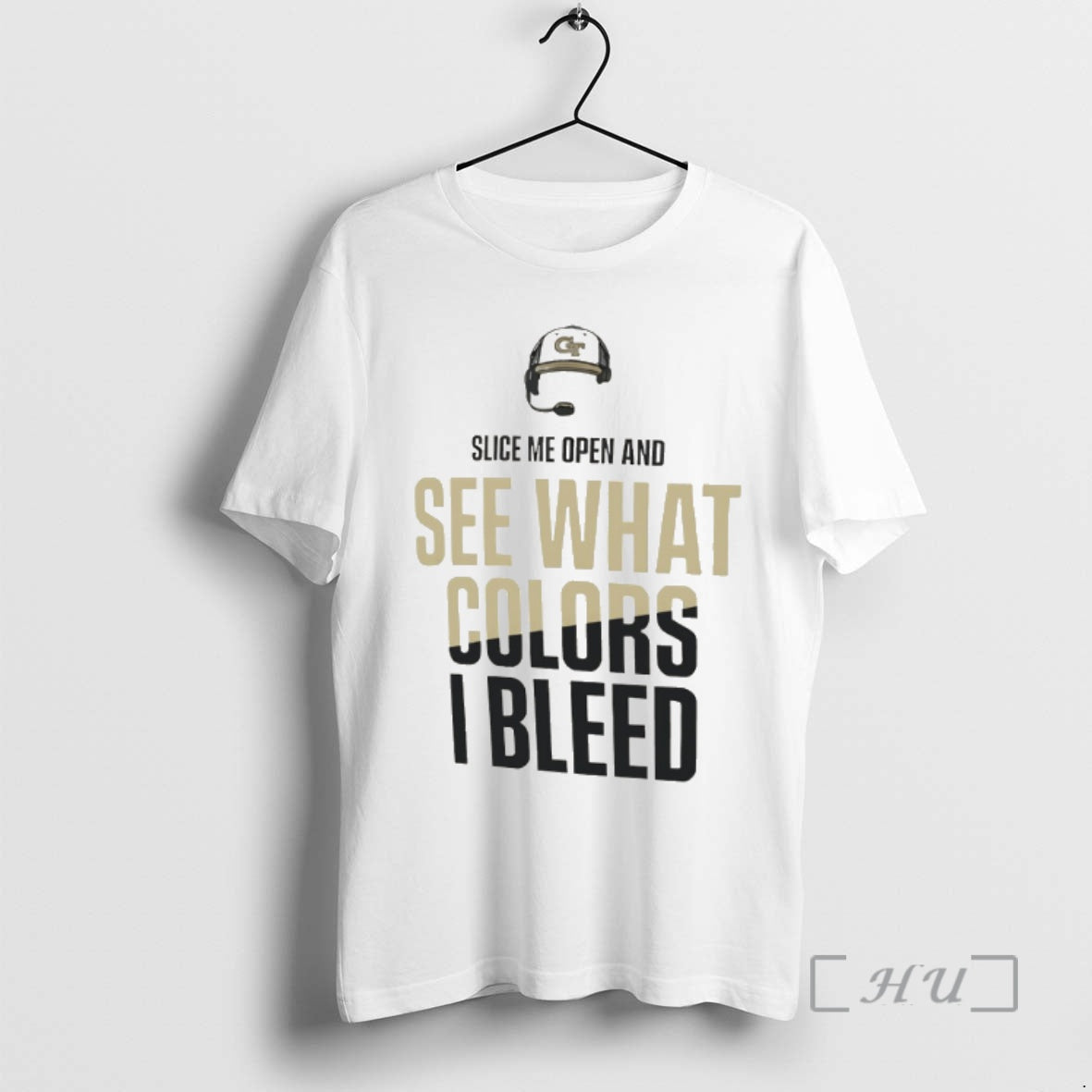 Officials Georgia Tech Yellow Jackets Football Slice Me Open And See What Colors I Bleed - T-Shirt, Sweatshirt, Hoodie