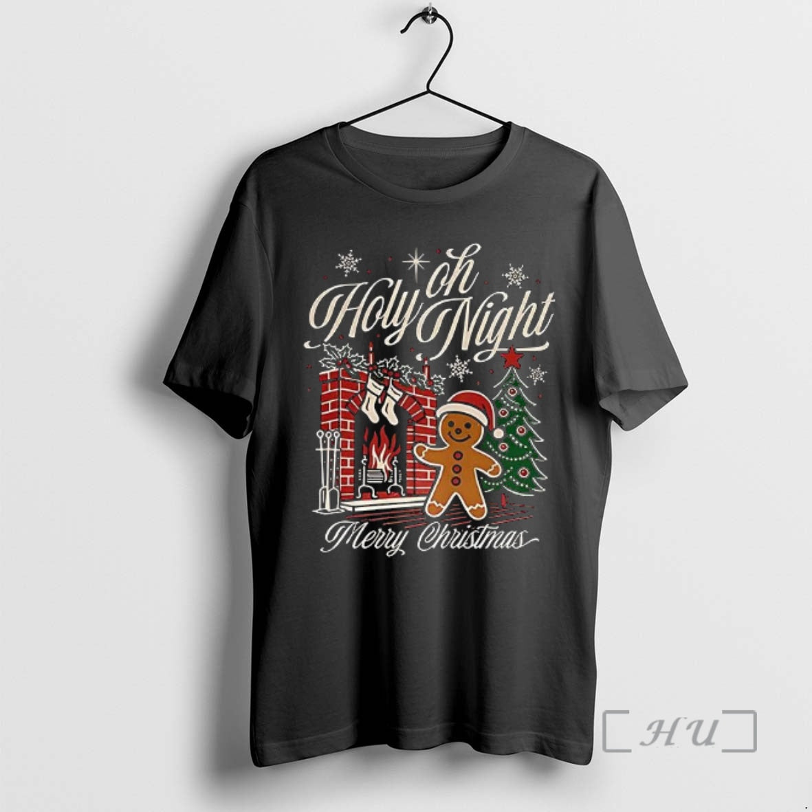 Officials Gingerbread Oh Holy Night Merry Christmas - T-Shirt, Sweatshirt, Hoodie