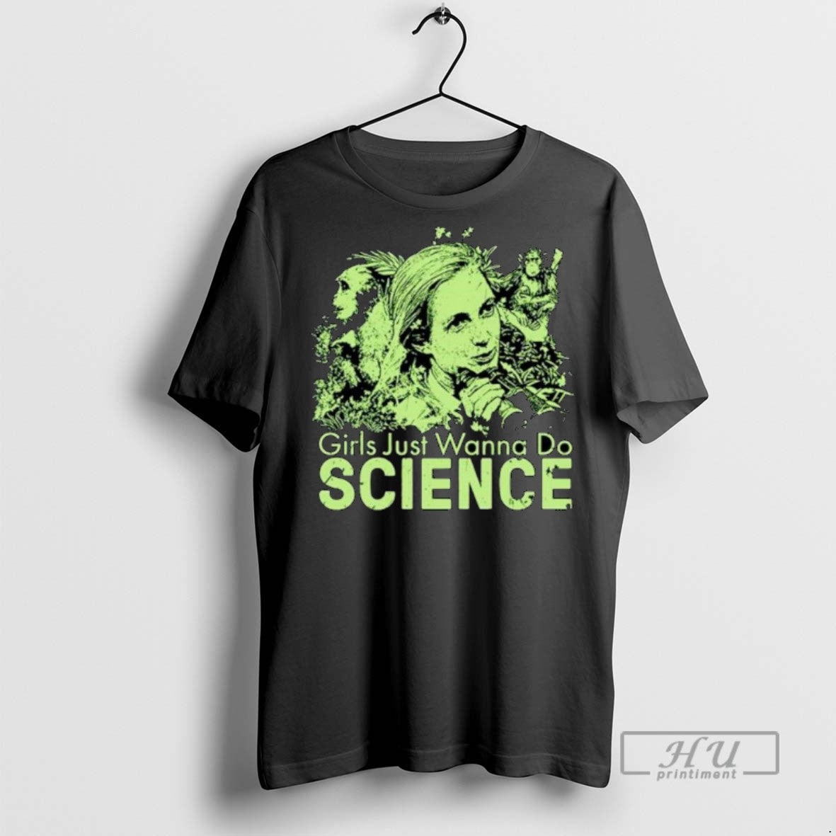 Officials Girls Just Wanna Do Science Jane Goodall Inspired Ornaments T Shirt Unisex T-shirt, Sweatshirt, Hoodie, Long Sleeve Tee - T-Shirt, Sweatshirt, Hoodie