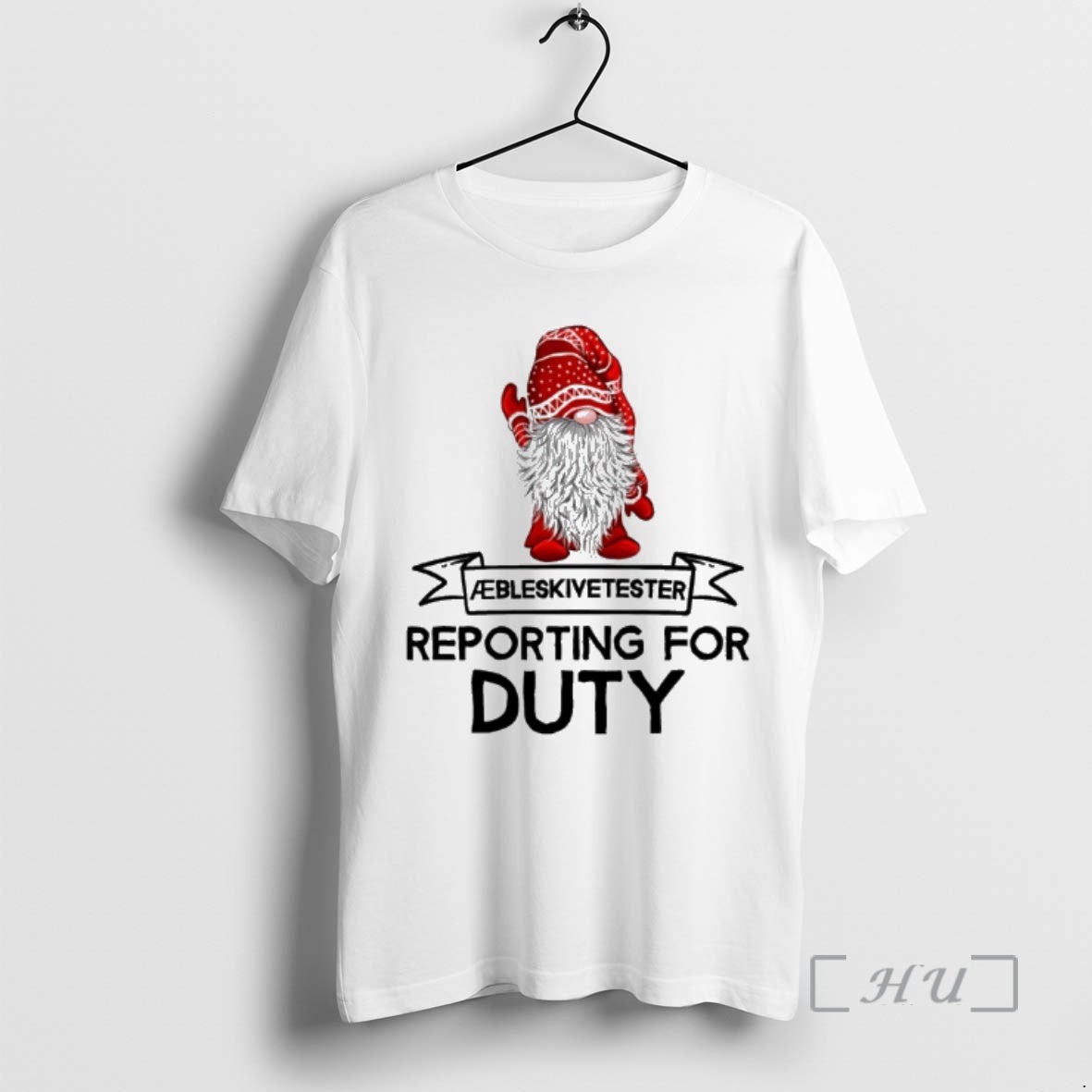 Officials Gnome Aebleskiver Tester Reporting For Duty Premium T Shirts Sweater Hoodie 2 - T-Shirt, Sweatshirt, Hoodie