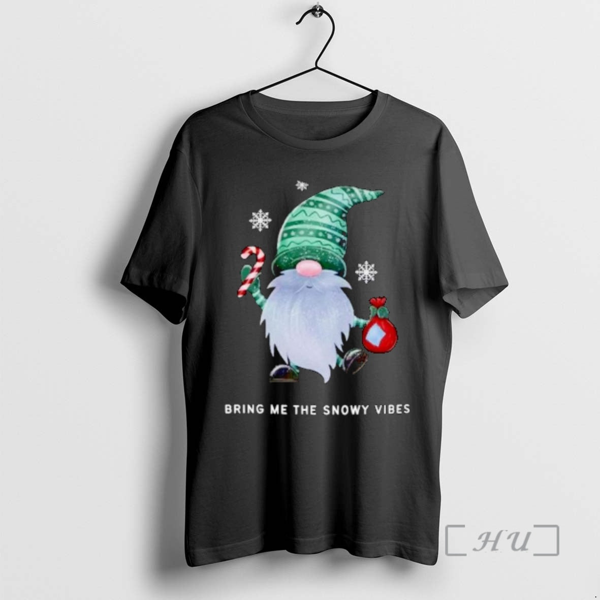 Officials Gnome Bring Me The Snowy Vibes Christmas Ornaments - T-Shirt, Sweatshirt, Hoodie