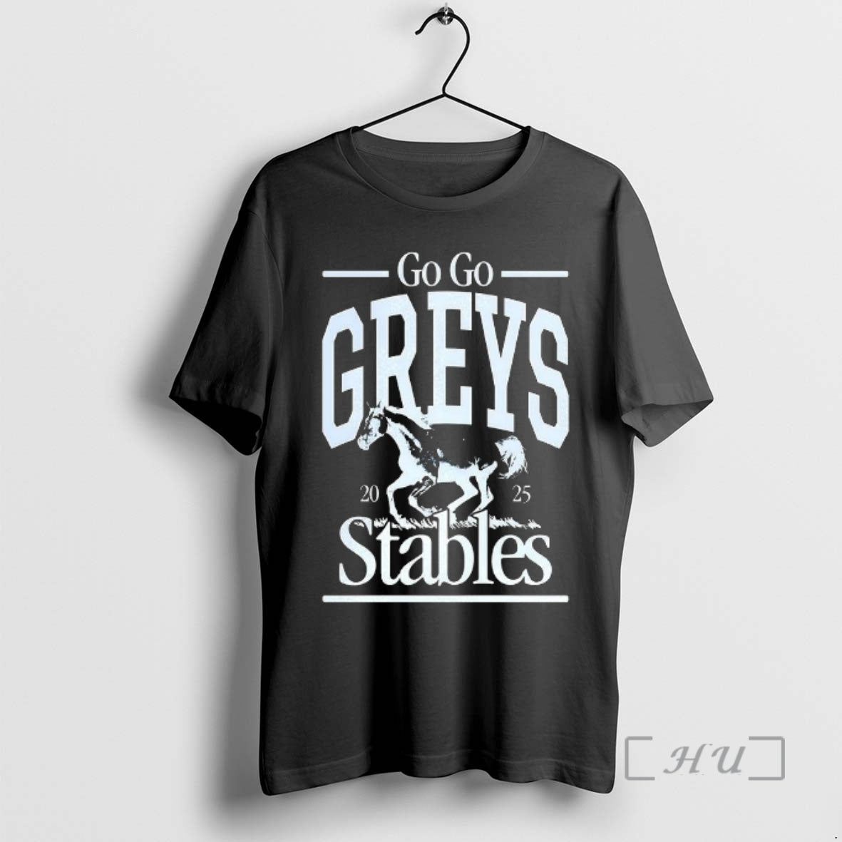 Officials Go Go Greys 2025 Horse - T-Shirt, Sweatshirt, Hoodie
