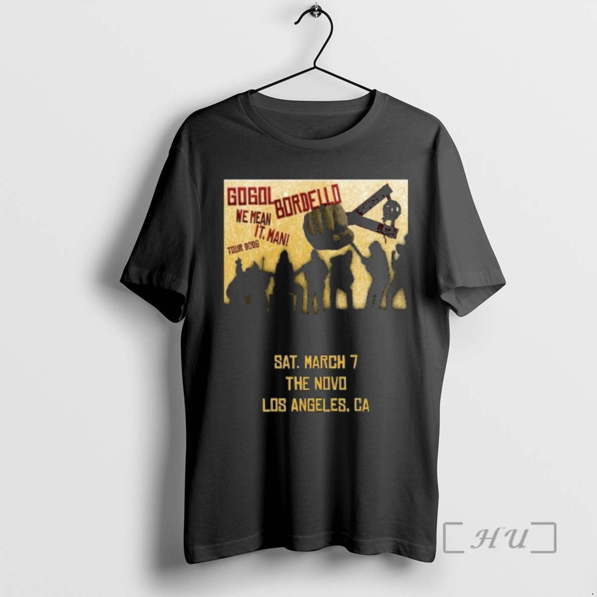 Officials Gogol Bordello Los Angeles Ca March 7 2026 Concert - T-Shirt, Sweatshirt, Hoodie