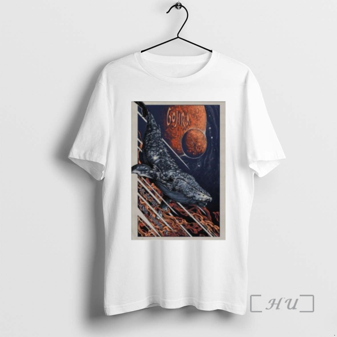 Officials Gojira Toulouse Fr Dec 4 2025 Circle White - T-Shirt, Sweatshirt, Hoodie