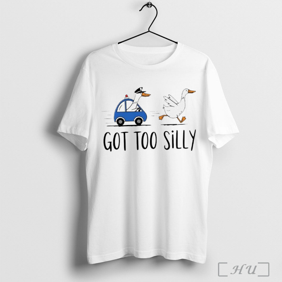 Officials Goose Got Too Silly Funny Meme T Shirt Unisex T-shirt, Sweatshirt, Hoodie, Long Sleeve Tee - T-Shirt, Sweatshirt, Hoodie