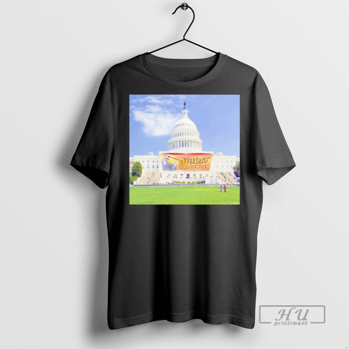 Officials Government Shutdown 2025 Spirit Halloween T Shirts Unisex T-shirt, Sweatshirt, Hoodie, Long Sleeve Tee - T-Shirt, Sweatshirt, Hoodie