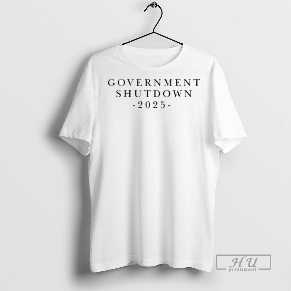 Officials Government Shutdown 2025 T Shirts Unisex T-shirt, Sweatshirt, Hoodie, Long Sleeve Tee - T-Shirt, Sweatshirt, Hoodie