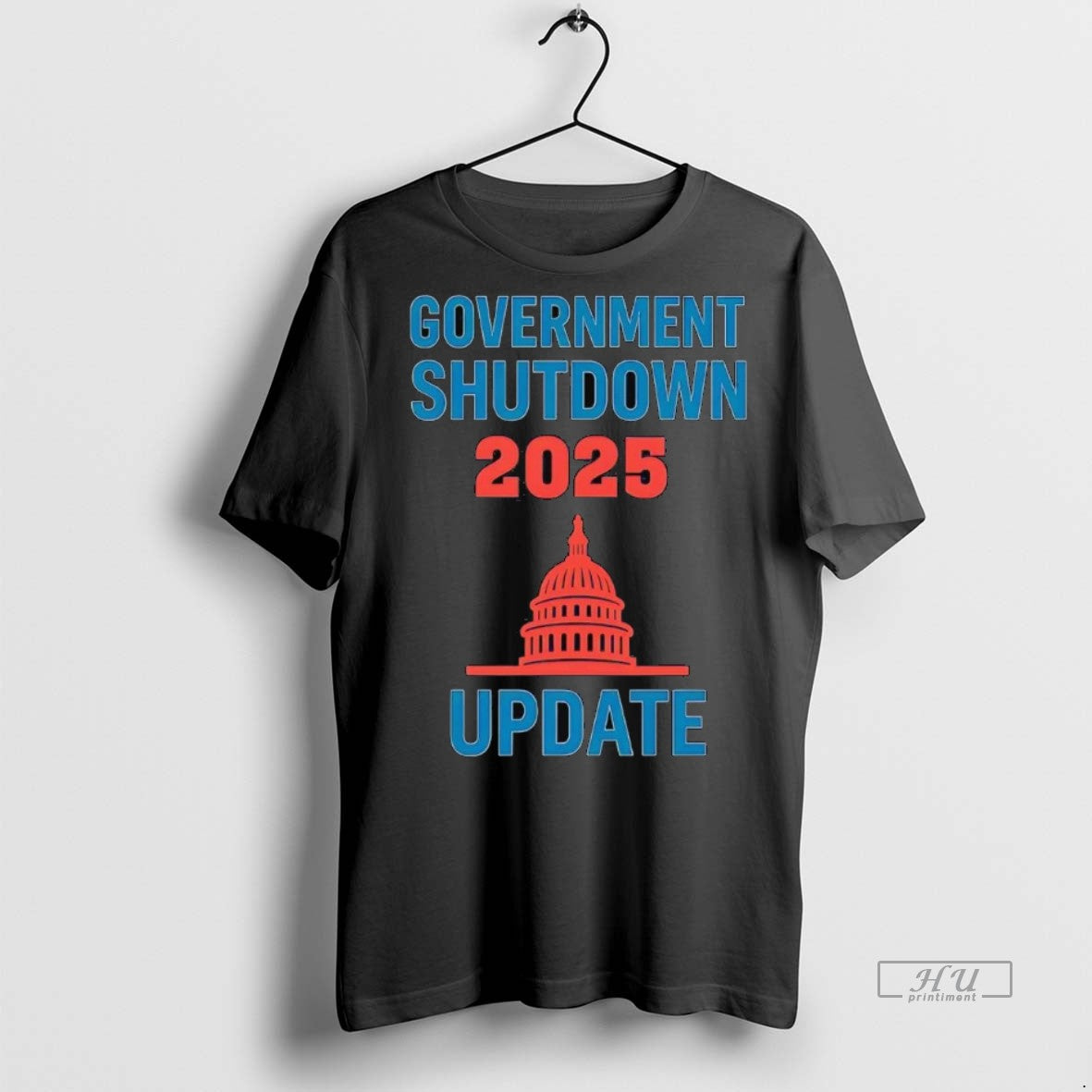 Officials Government Shutdown 2025 Update T Shirt Sweater Unisex T-shirt, Sweatshirt, Hoodie, Long Sleeve Tee - T-Shirt, Sweatshirt, Hoodie