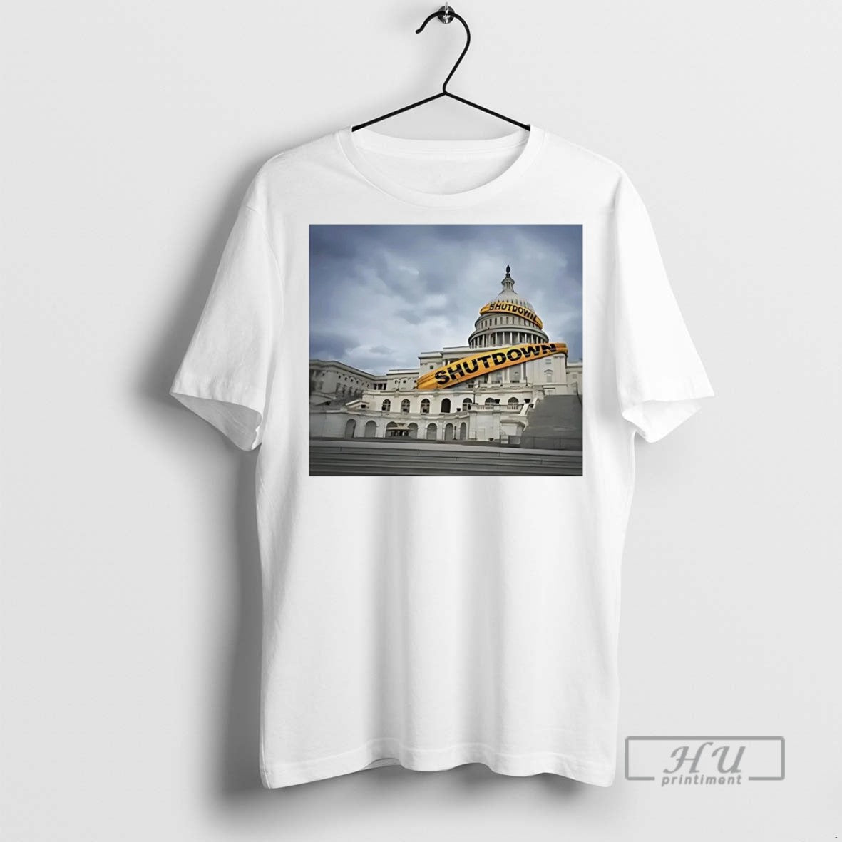 Officials Government Shutdown Trump White House Closed T Shirts Unisex T-shirt, Sweatshirt, Hoodie, Long Sleeve Tee - T-Shirt, Sweatshirt, Hoodie