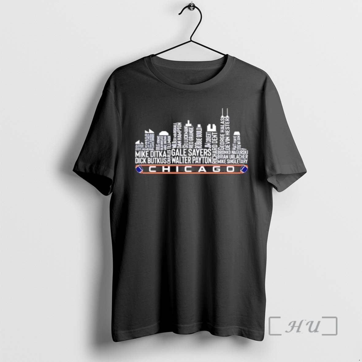 Officials Greatest Of All Time Legends Chicago City Skyline - T-Shirt, Sweatshirt, Hoodie
