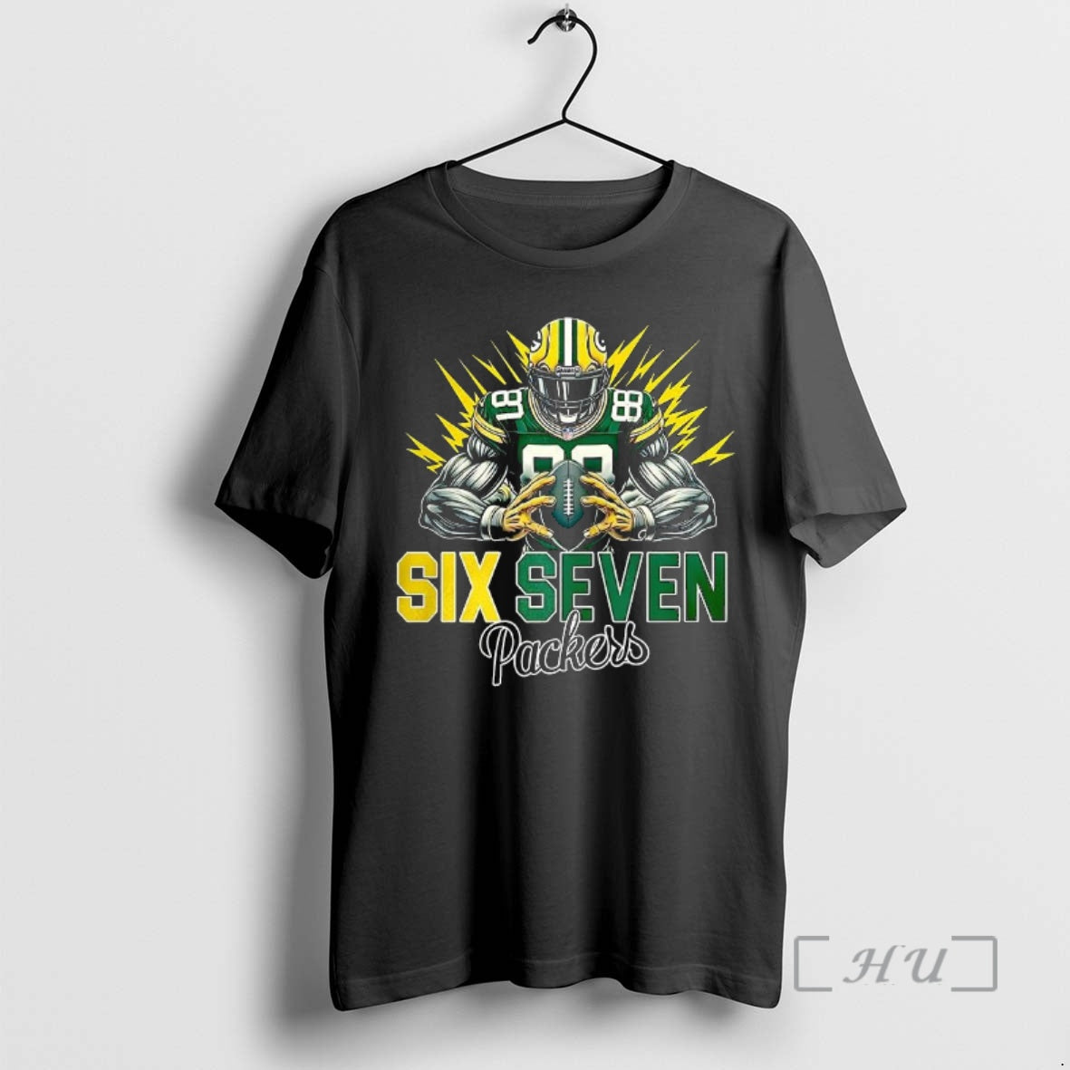 Officials Green Bay Packers Football Six Seven Graphic - T-Shirt, Sweatshirt, Hoodie