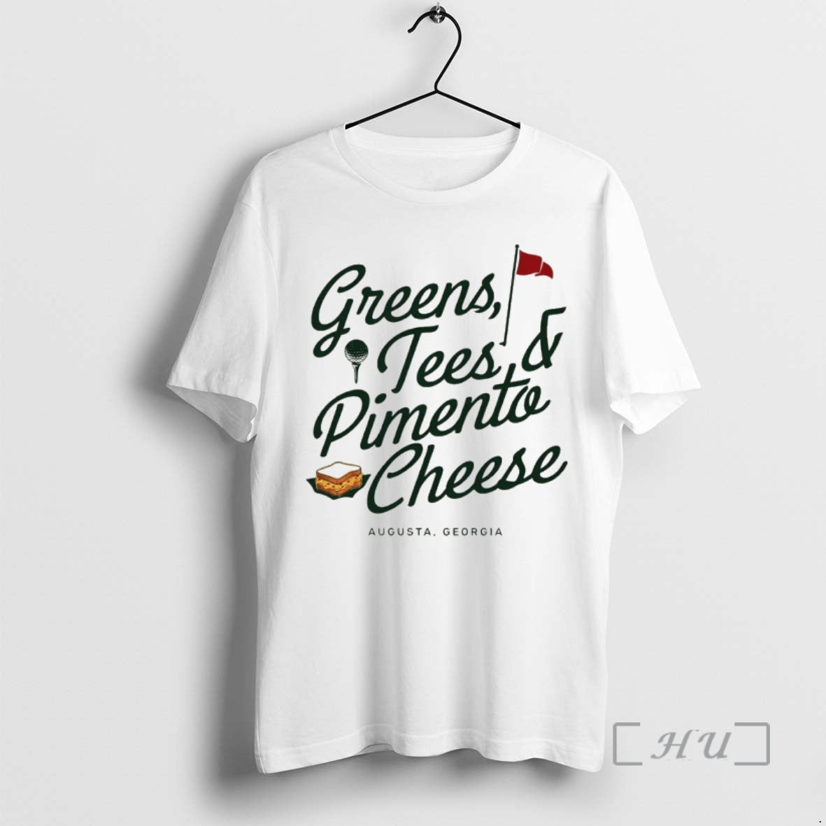 Officials Greens Tees Pimento Cheese Augusta Georgia Flag Unisex T-shirt, Sweatshirt, Hoodie, Long Sleeve Tee - T-Shirt, Sweatshirt, Hoodie