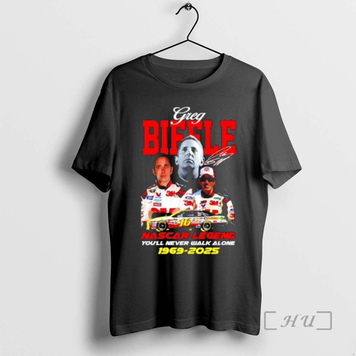 Officials Greg Biffle Nascar Legend Youll Never Walk Alone 1969 2025 Premium T Shirts Sweater - T-Shirt, Sweatshirt, Hoodie