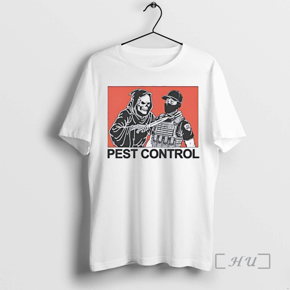 Officials Grim Reaper Held At Knifepoint Ice Pest Control - T-Shirt, Sweatshirt, Hoodie