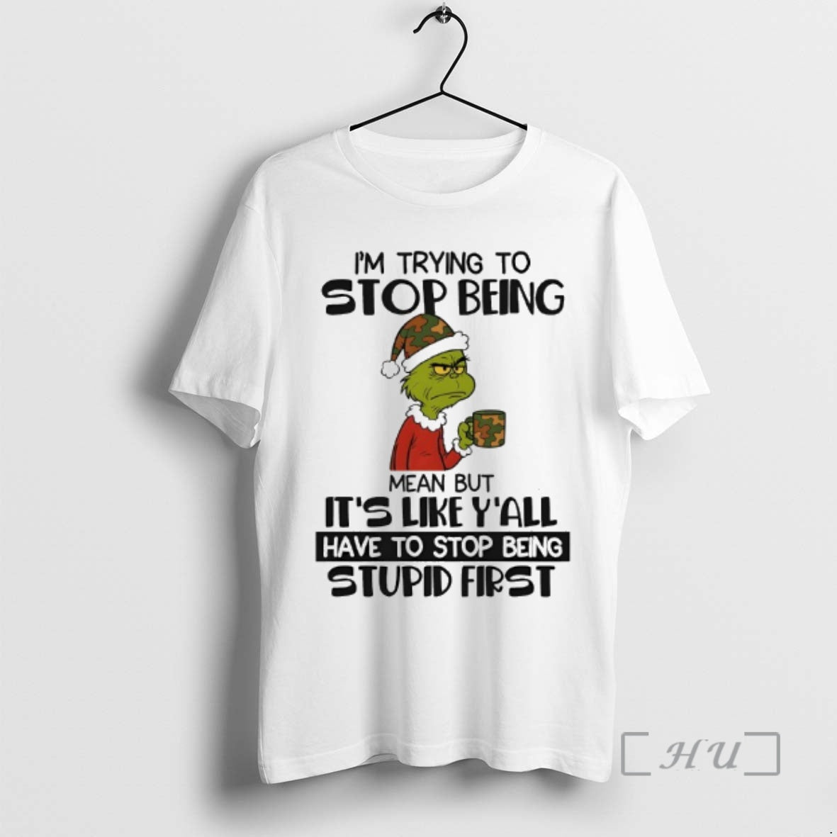Officials Grinch Im Trying To Stop Being Mean But Its Like Yall Have To Stop - T-Shirt, Sweatshirt, Hoodie