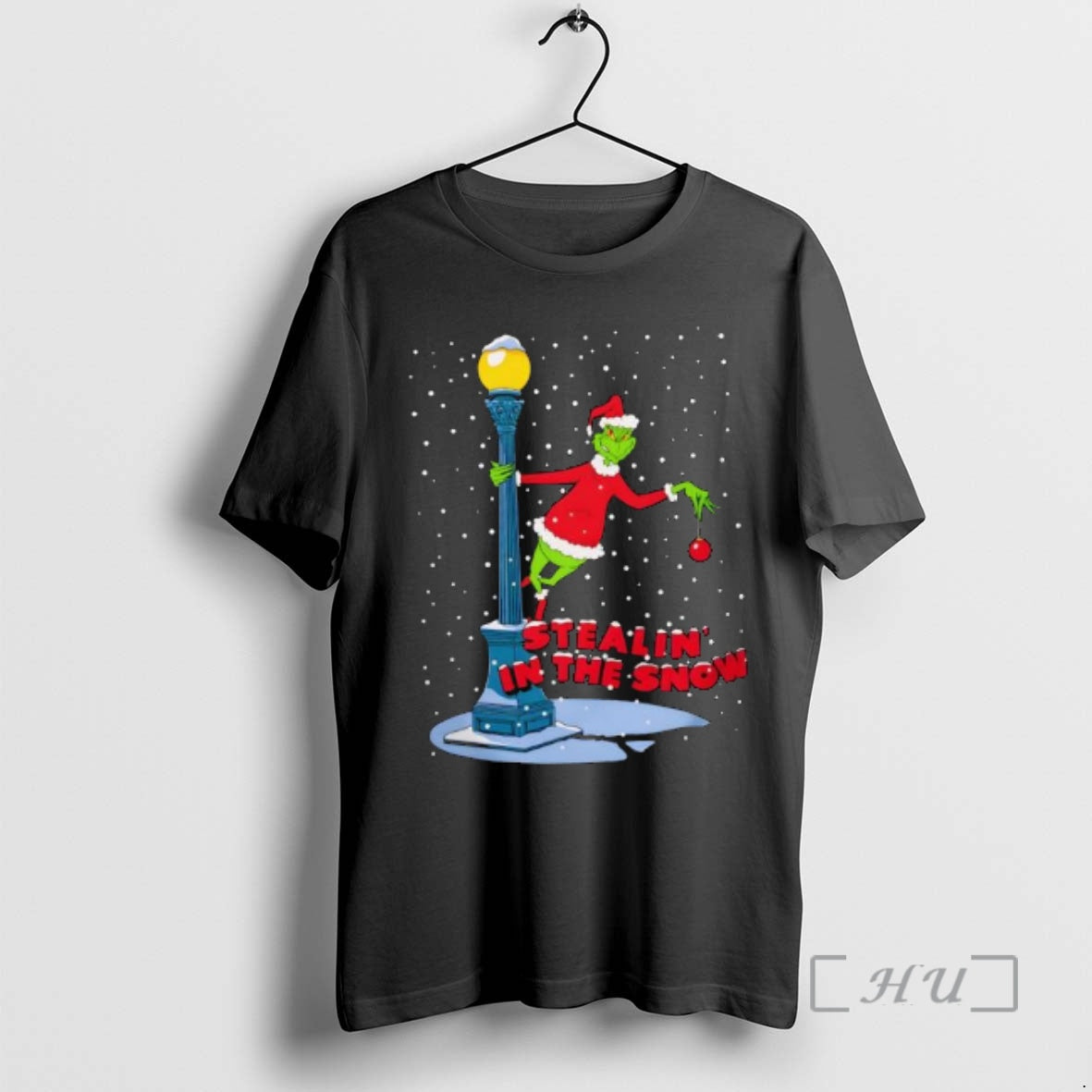 Officials Grinch Stealing In The Snow - T-Shirt, Sweatshirt, Hoodie