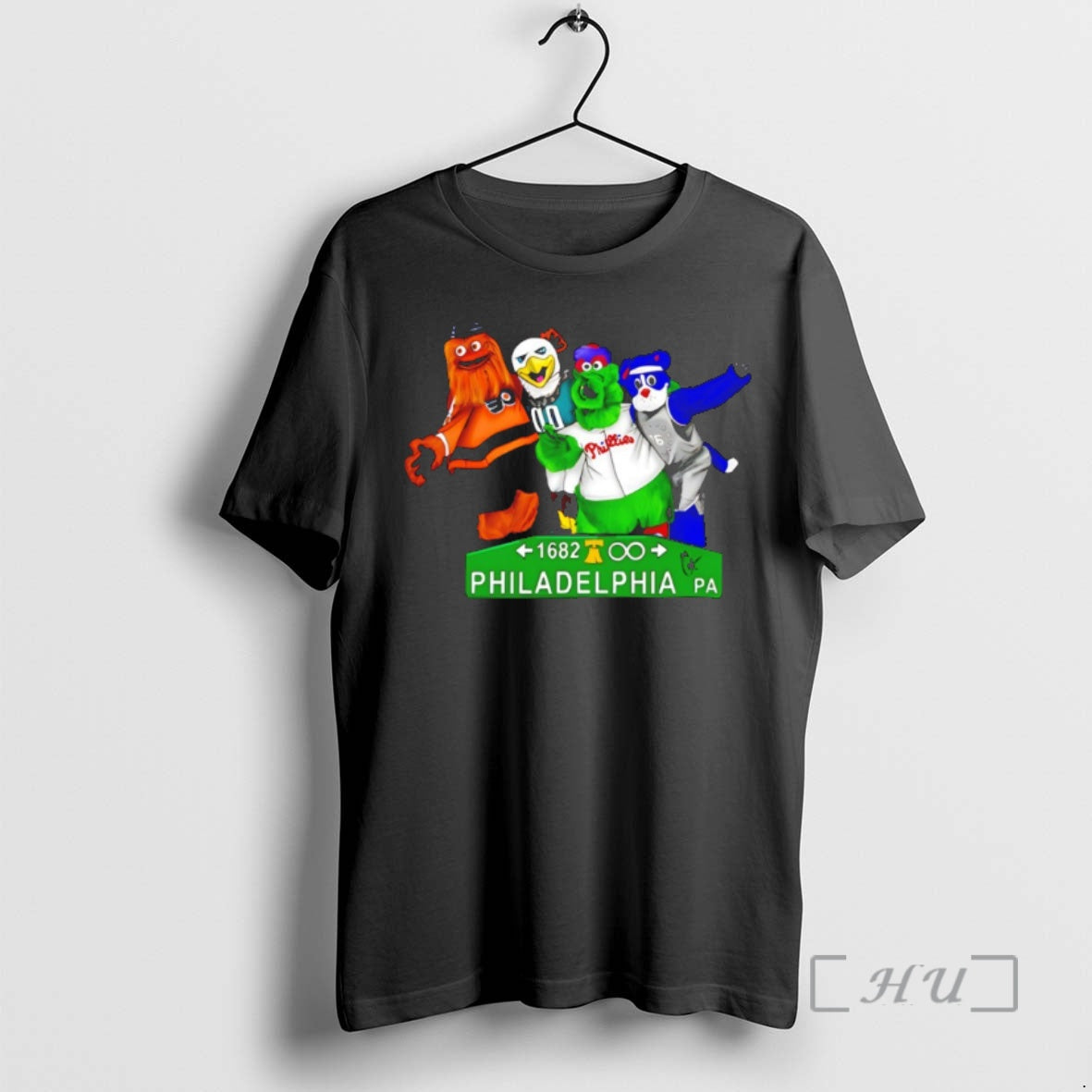 Officials Gritty Swoop Phanatic Franklin The Dog Philly Mascots Philadelphia 1682 Premium T Shirts Sweater - T-Shirt, Sweatshirt, Hoodie