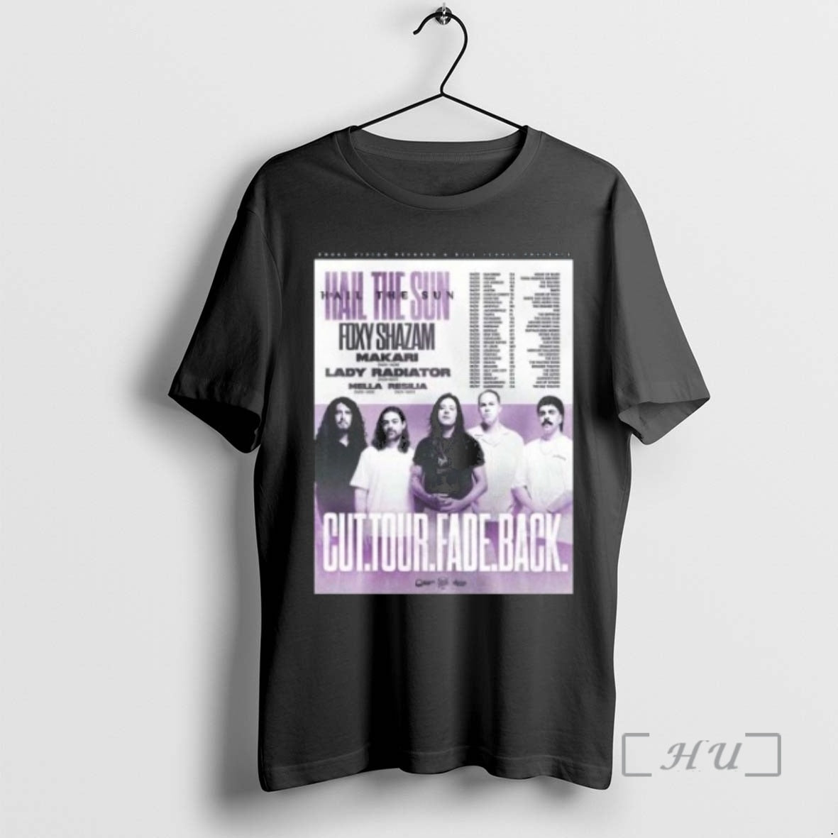 Officials Hail The Sun Cut Tour Fade Back Tour 2026 North America Premium T Shirts Unisex T-shirt, Sweatshirt, Hoodie, Long Sleeve Tee - T-Shirt, Sweatshirt, Hoodie