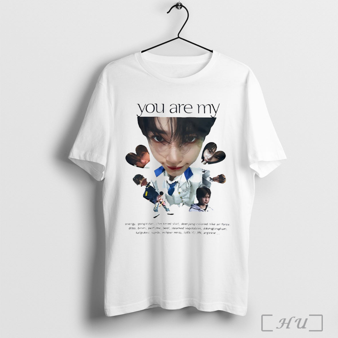 Officials Han Yu Jin You Are My Energy Gongjindan T Shirt Unisex T-shirt, Sweatshirt, Hoodie, Long Sleeve Tee - T-Shirt, Sweatshirt, Hoodie