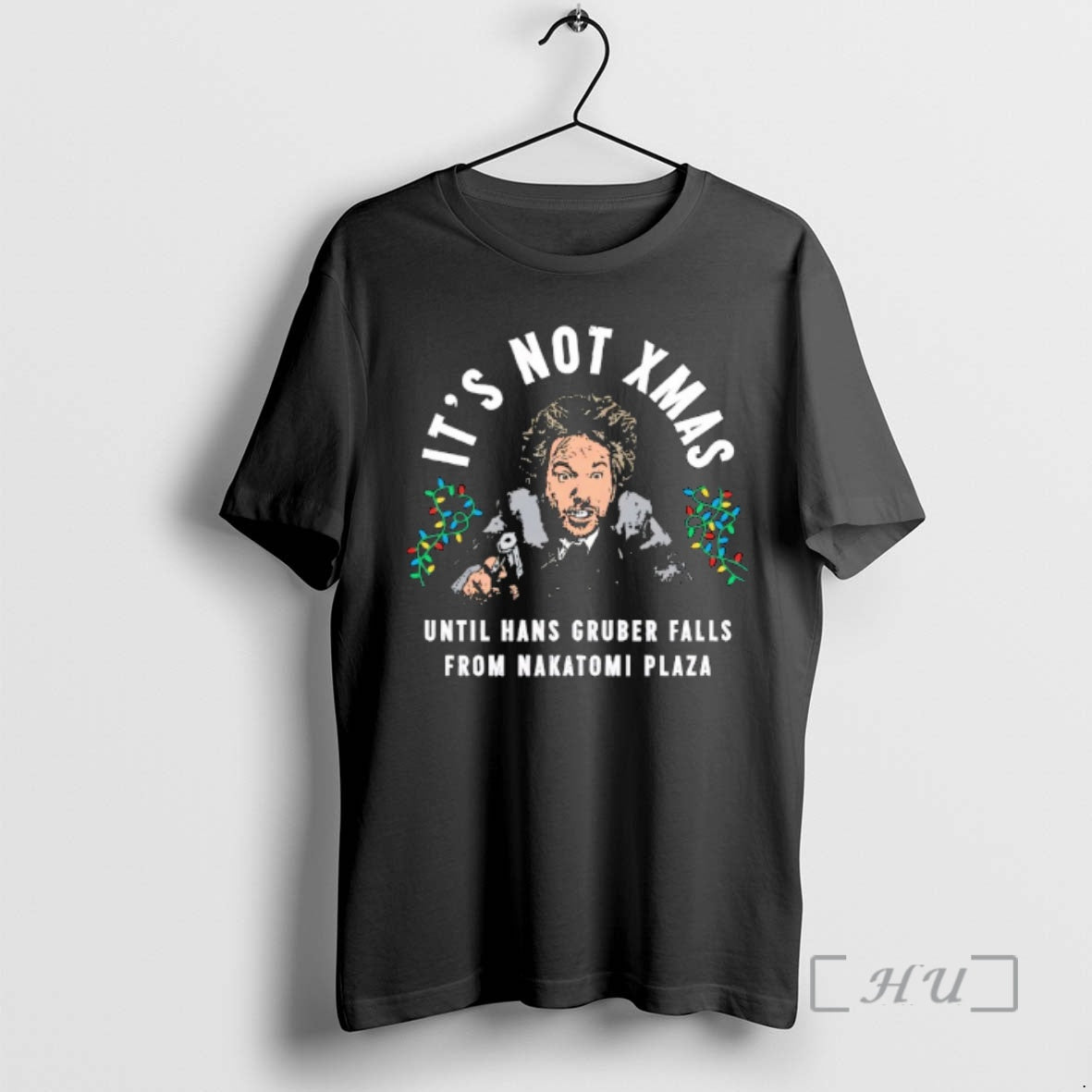 Officials Hans Gruber Its Not Xmas Until Hans Gruber Falls From Nakatomi Plaza Christmas Premium - T-Shirt, Sweatshirt, Hoodie