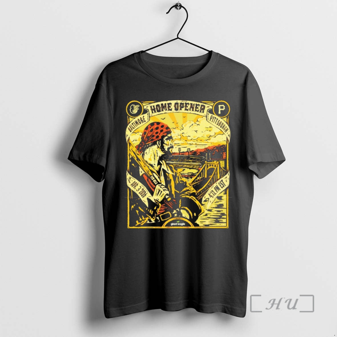 Officials Happy Home Opener Baltimore Vs Pittsburgh Pirates Apr 3 2026 Mlb Premium T Shirts - T-Shirt, Sweatshirt, Hoodie