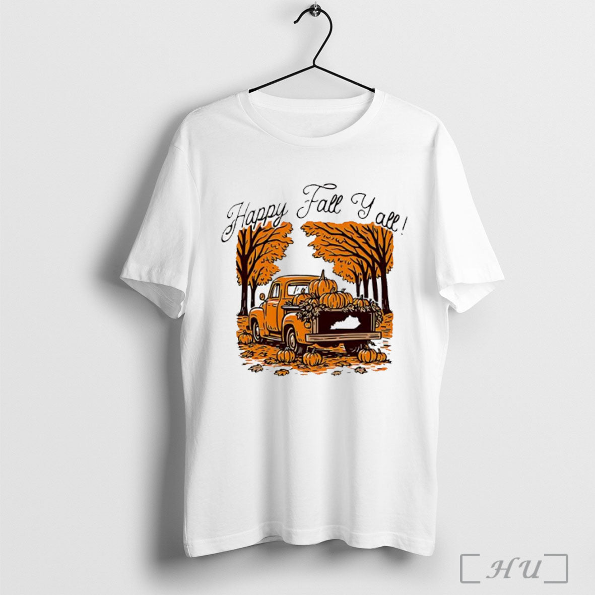 Officials Happy Fall I All Kentucky Vintage Pickup Truck Pumpkins And Fallen Leaves Unisex T-shirt, Sweatshirt, Hoodie, Long Sleeve Tee - T-Shirt, Sweatshirt, Hoodie